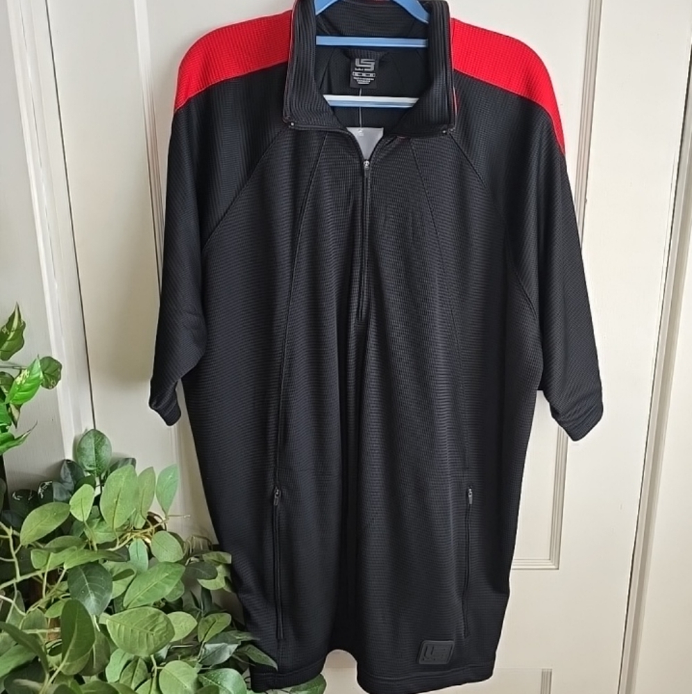 Lebron James Mens Nike Black Red Short Sleeve Pullover Shirt Size TXL